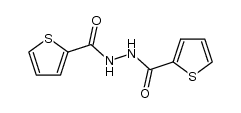 N'-(thiophene-2-carbonyl)thiophene-2-carbohydrazide结构式