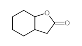 2(3H)-Benzofuranone,hexahydro-, (3aR,7aR)-rel-结构式