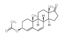 Androsta-4,6-dien-17-one,3-(acetyloxy)-, (3b)- (9CI) structure