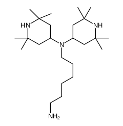 N',N'-bis(2,2,6,6-tetramethylpiperidin-4-yl)hexane-1,6-diamine Structure