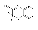 2(1H)-Quinoxalinone,3,4-dihydro-3,3,4-trimethyl-(9CI) structure