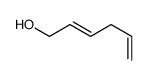 hexa-2,5-dien-1-ol Structure