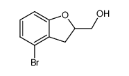 (4-Bromo-2,3-dihydrobenzofuran-2-yl)Methanol结构式