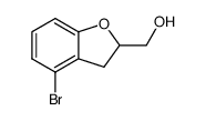 (4-Bromo-2,3-dihydrobenzofuran-2-yl)Methanol structure