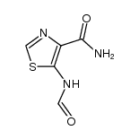 5-formylamino-thiazole-4-carboxylic acid amide结构式