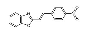 2-(4-nitro-styryl)-benzooxazole Structure