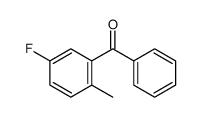 5-fluoro-2-methylbenzophenone Structure