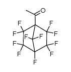 (perfluoro bicyclo{2.2.1}heptyl) methyl ketone结构式