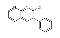 2-chloro-3-phenyl-1,8-naphthyridine Structure