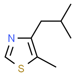 Thiazole,5-methyl-4-(2-methylpropyl)- picture