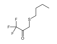 3-butylsulfanyl-1,1,1-trifluoropropan-2-one结构式