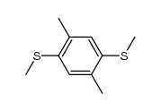 1,4-bis(mercaptomethyl)-2,5-dimethylbenzene Structure