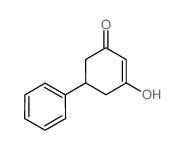 3-羟基-5-苯基-2-环己烯-1-酮结构式