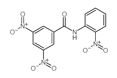 3,5-dinitro-N-(2-nitrophenyl)benzamide Structure