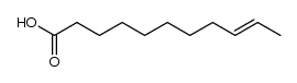 (E)-9-Undecenoic acid structure