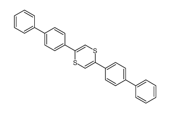 2,5-Bis(1,1'-biphenyl-4-yl)-1,4-dithiin structure