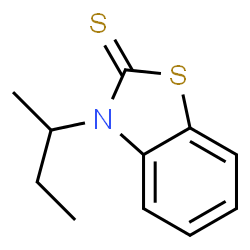 2(3H)-Benzothiazolethione,3-(1-methylpropyl)-(9CI) picture