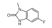 5-fluoro-1-methyl-1,3-dihydro-2H-benzo[d]imidazol-2-one结构式