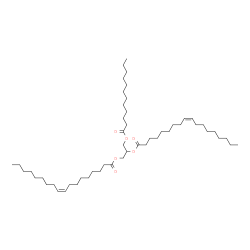 1,2-Dioleoyl-3-Lauroyl-rac-glycerol structure