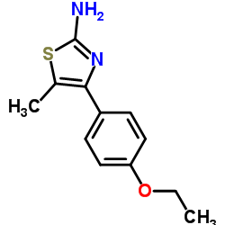 4-(4-Ethoxy-phenyl)-5-methyl-thiazol-2-ylamine图片