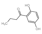1-Butanone,1-(2,5-dihydroxyphenyl)- Structure