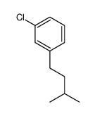 1-chloro-3-(3-methylbutyl)benzene结构式