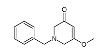 1-benzyl-3-methoxy-5-oxo-3,4-dehydropiperidine Structure