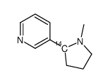 3-(1-methylpyrrolidin-2-yl)pyridine Structure