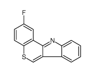 2-fluorothiochromeno[4,3-b]indole Structure