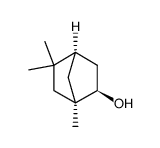 endo-1,5,5-trimethylbicyclo[2.2.1]heptan-2-ol结构式