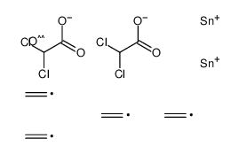 [[(2,2-dichloroacetyl)oxy-bis(ethenyl)stannyl]oxy-bis(ethenyl)stannyl] 2,2-dichloroacetate Structure