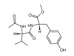 Ac-Val-Tyr-OMe结构式