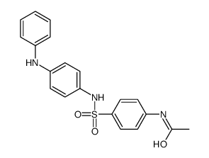 N-[4-[(4-anilinophenyl)sulfamoyl]phenyl]acetamide Structure