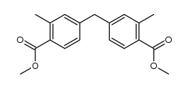 4,4'-Methylenbis-(o-toluat)结构式