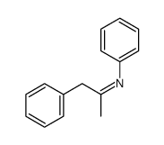 (Z)-N-(1-Methyl-2-phenylethyliden)benzolamin Structure