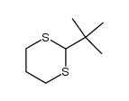 2-(tert-butyl)-1,3-dithiane结构式