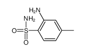 Benzenesulfonamide, 2-amino-4-methyl- (9CI) structure