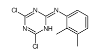 4,6-dichloro-N-(2,3-dimethylphenyl)-1,3,5-triazin-2-amine结构式