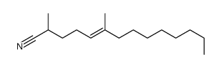 2,6-dimethyltetradec-5-enenitrile Structure