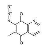 7-azido-6-methylquinoline-5,8-dione Structure