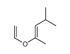 2-ethenoxy-4-methylpent-2-ene结构式