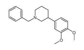 1-benzyl-3-(3,4-dimethoxyphenyl)piperidine Structure
