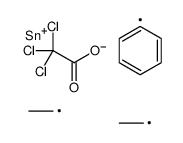 [diethyl(phenyl)stannyl] 2,2,2-trichloroacetate结构式