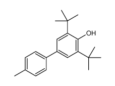 2,6-ditert-butyl-4-(4-methylphenyl)phenol Structure