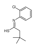 Butanethioamide,N-(2-chlorophenyl)-3,3-dimethyl- Structure