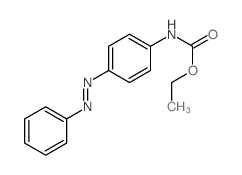 ethyl N-(4-phenyldiazenylphenyl)carbamate structure