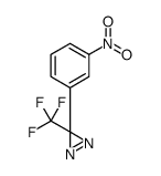 3-(3-nitrophenyl)-3-(trifluoromethyl)diazirine Structure