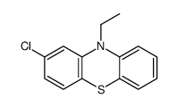 2-chloro-10-ethylphenothiazine结构式