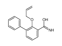 2-(Allyloxy)-3-phenylbenzamide结构式