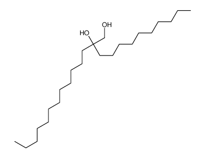 2-decyltetradecane-1,2-diol结构式